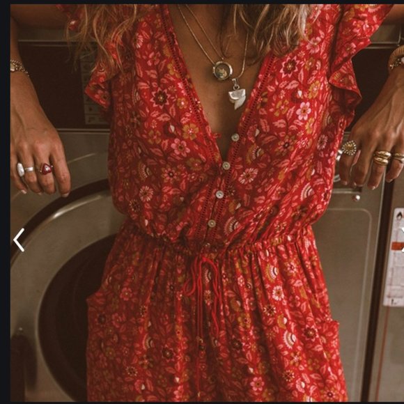 ♥️ SOLD ♥️ Spell Dahlia Jumpsuit - NWT - Size S - Picture 5 of 6